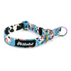 Half-choke collar Spotted Cow Psiakrew, 2 cm wide, for small dogs, Holo extras