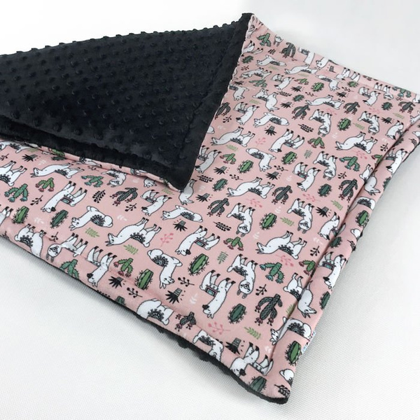 Premium Mat Plaid Blanket for the dog, Lama Psiakrew Design