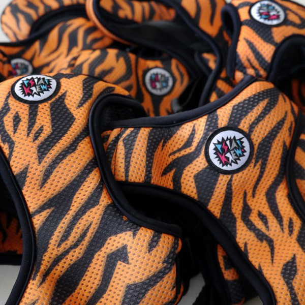 Dog Harness Tiger, Animal print, Always Feeling Cool, Super Soft Psiakrew