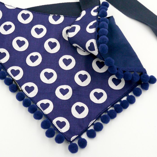 Dog Bandana I love my Family handkerchief style to tie around your pet’s neck