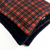 Koc dla psa Tartan Psiakrew mata, pled polar Minky