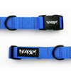 Blue Collar for dog Psiakrew, 2 cm 0.78" wide, for smaller dogs