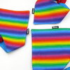 Premium Dog Bandana Rainbow handkerchief style to tie around your pet’s neck