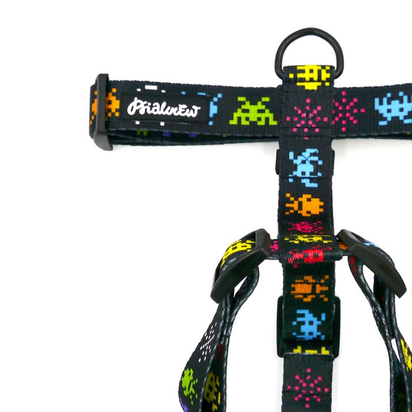 Guard Harness for Dog Invaders Psiakrew, black extras