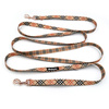 Long Dog Leash Dogberry Psiakrew width 2 cm (0.78") wide, rose gold snap hook 6 cm