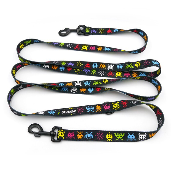 Dog Leash Invaders Psiakrew snap hook black 8cm