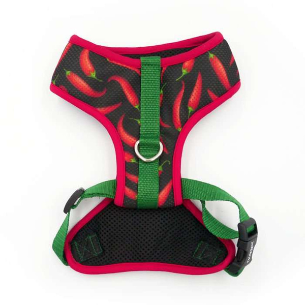 Dog Harness Red Hot Chili, Always Feeling Cool, Super Soft Psiakrew