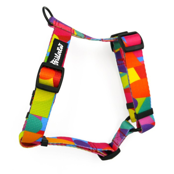 Harness for Dog Kaleidoscope Psiakrew Guard Harness Small Harness for small dogs, puppies, black extras