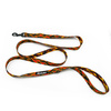 Walking leash for Dog Dog on Fire Psiakrew width 2 cm, black snap hook 6 cm