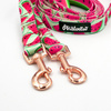 Hundeleine Watermelon Psiakrew Breite 2 cm, Roségold Karabinerhaken 6 cm