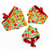 Premium Dog Bandana Doggy Foodie handkerchief style to tie around your pet’s neck