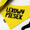 Bandana dla psa Dobry Pies Psiakrew, personalizowana wiązana chusteczka, żółta bandana apaszka