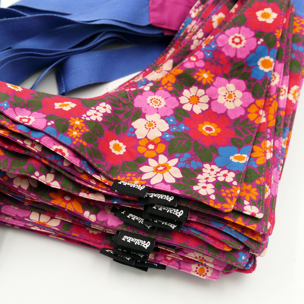 Dog Bandana Flowerbed Psiakrew handkerchief style to tie around your pet’s neck