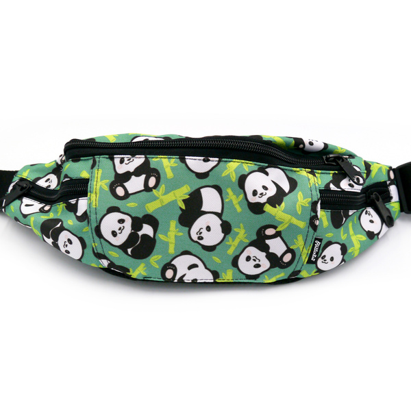 Nerka spacerowa Bamboo Panda Psiakrew, saszetka dla psiarza