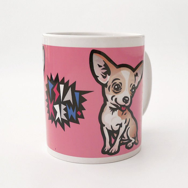 Mug with Chihuahua Mascot