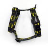 Harness for Dog, Model Bat Dog Guard Harness Small Harness for small dogs, puppies, black extras