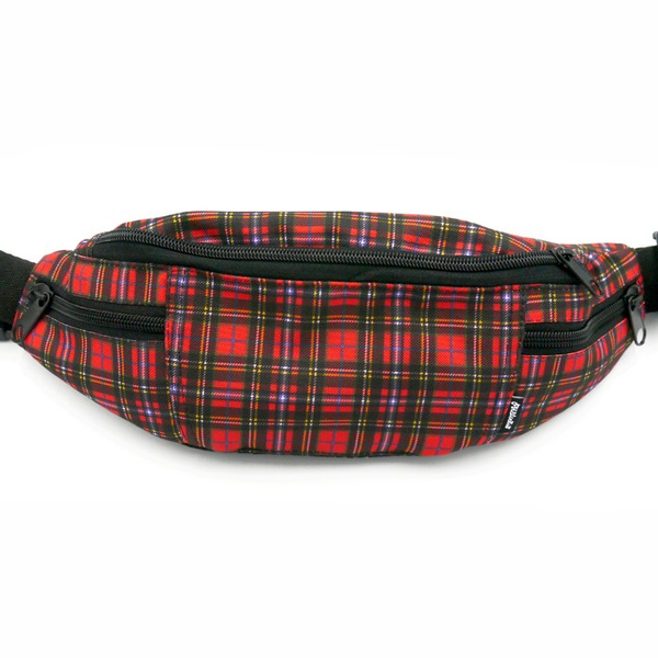 Bauchtasche Hüfttasche Tartan Psiakrew