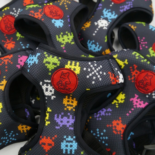 Dog Harness Invaders Psiakrew, Always Feeling Cool, Super Soft