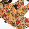 Premium Dog Bandana Cinnamon Gingerbreads handkerchief style to tie around your pet’s neck