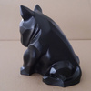 Sculpture Bull Terrier Black