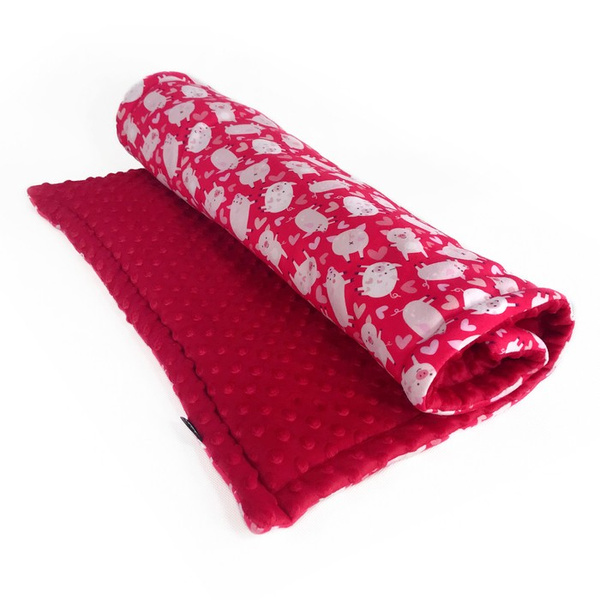 Blanket for dog Piggy in Love Psiakrew