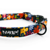 Dog Collar Psiakrew Winter is coming, 2 cm 0.78"  wide, for smaller dogs