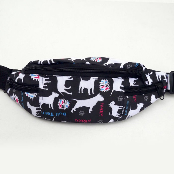 Fanny Pack, Hip Bag Bull Terrier, EBT Dogs Bum Bag, dog walking bag Psiakrew