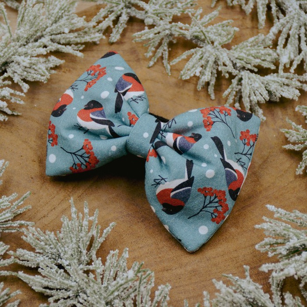 Dog Bow Tie Under The Rowan Psiakrew, Pet Bow Tie, Bowtie, Collar Attachment