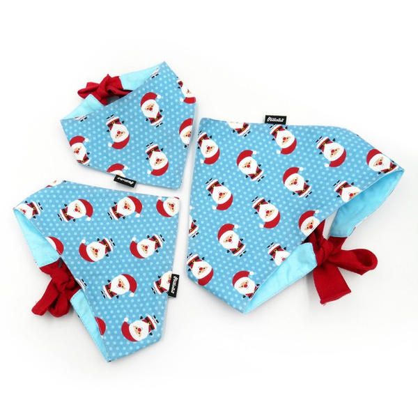 Premium Dog Bandana Saint nicholas' day handkerchief style to tie around your pet’s neck