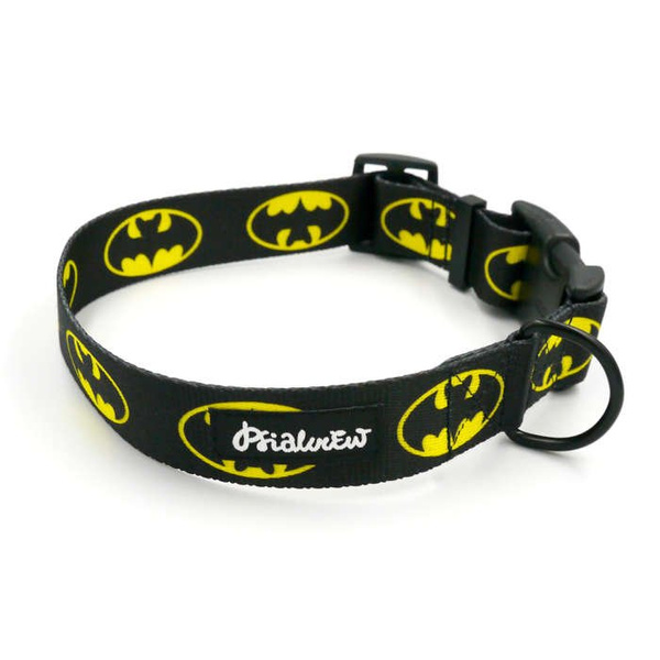 Verstellbares Hundehalsband- Bat Dog, 3 cm breit für mittelgroße und große Hunde
