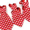 Valentine's Day tie for a dog with hearts Psiakrew