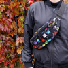 Fanny Pack Hip Bag Invaders, Bum Bag Psiakrew