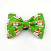 Christmas Dog Bow Tie- Santas, Pet Bow Tie, Bowtie, Collar Attachment