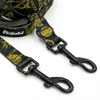 Long Dog Leash Donatella width 2 cm (0.78") wide, , black snap hook