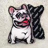 Decorative Dog Pillow Cushion French Bulldog white cuddly mascot