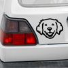 Golden Retriever Psiakrew dog car sticker for light car bodies