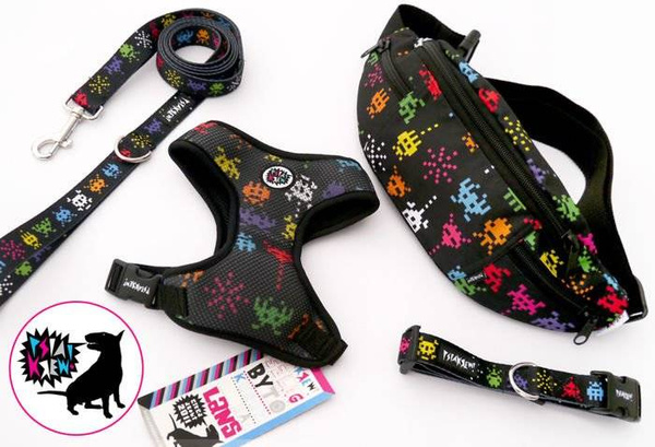 Fanny Pack Hip Bag Invaders, Bum Bag Psiakrew