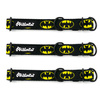 Half-choke collar Bat Dog, 2 cm wide, for small dogs, black extras