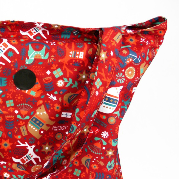 Duża Torba na ramię Winter Folk Psiakrew