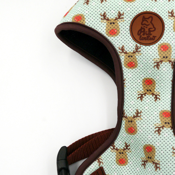 Dog Harness- Rudolph the Reindeer- Always Feeling Cool, Super Soft Psiakrew
