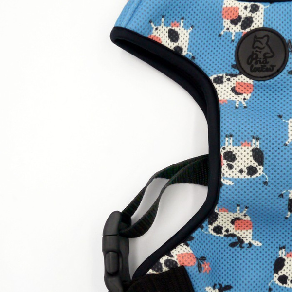 Dog Harness Spotted Cow, Always Feeling Cool, Super Soft Psiakrew