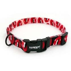 Dog Collar Psiakrew Lipstick, 2 cm 0.78"  wide, for smaller dogs