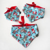 Premium Dog Bandana Santa b-boy handkerchief style to tie around your pet’s neck