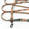 Long Dog Leash Dogberry Psiakrew width 1,5 cm (0.78"), black snap hook 6 cm