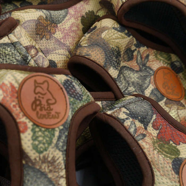 Dog Harness Forest Treasures, Always Feeling Cool, Super Soft Psiakrew