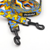 Hundeleine Ducky Duck Psiakrew Breite 2 cm breit, schwarzer Karabinerhaken 6 cm
