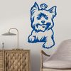 Wall decal Dog York wall decoration Baby Room Dog Lovers gift idea