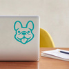 French Bulldog Psiakrew dog car sticker for light car bodies