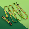 Dog Leash Guacamole Time Psiakrew width 2.5 cm, 1"  wide, snap hook black 6cm