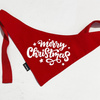 Psiakrew Bandana für den Hund Merry Christmas